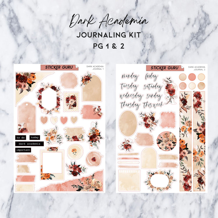 Dark Academia • Journaling Kit