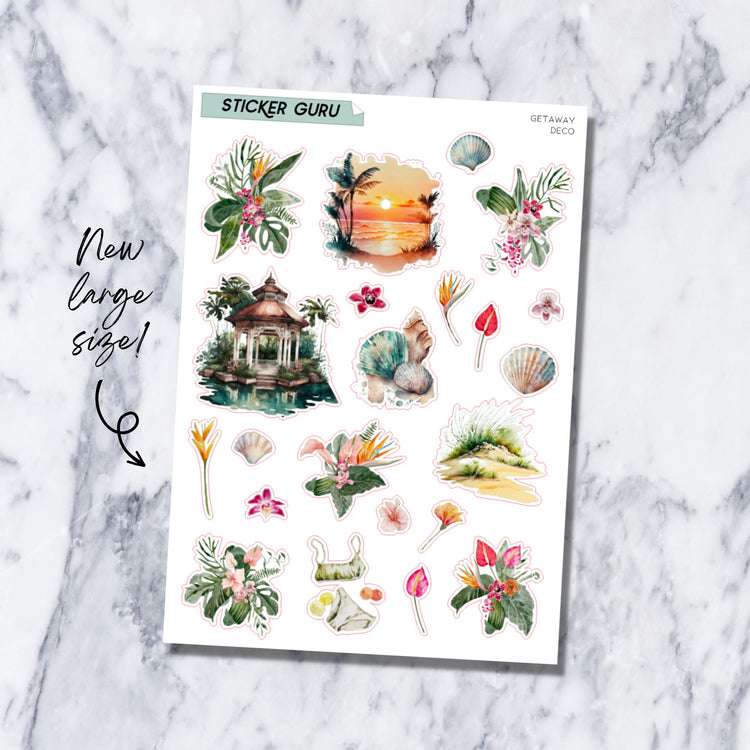 Getaway • Deco Sheet