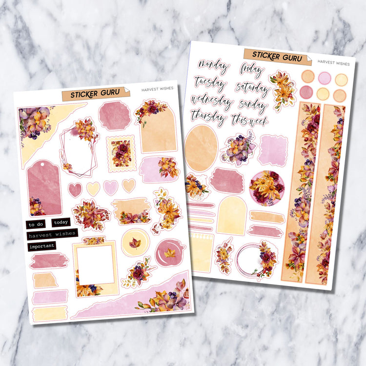 Harvest Wishes • Journaling Kit