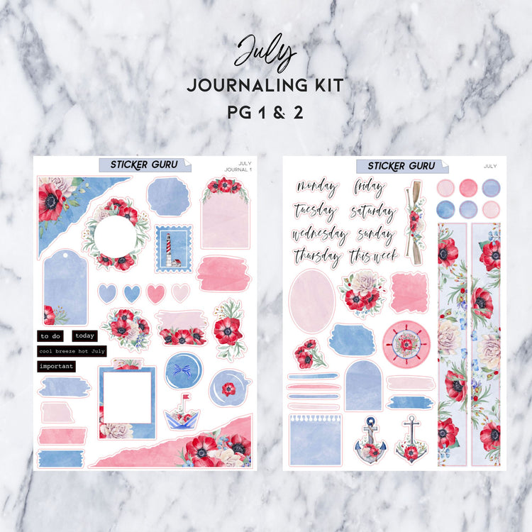 July • Journaling Kit