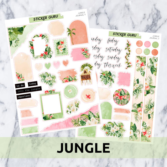 6 LEFT! Jungle • Journaling Kit