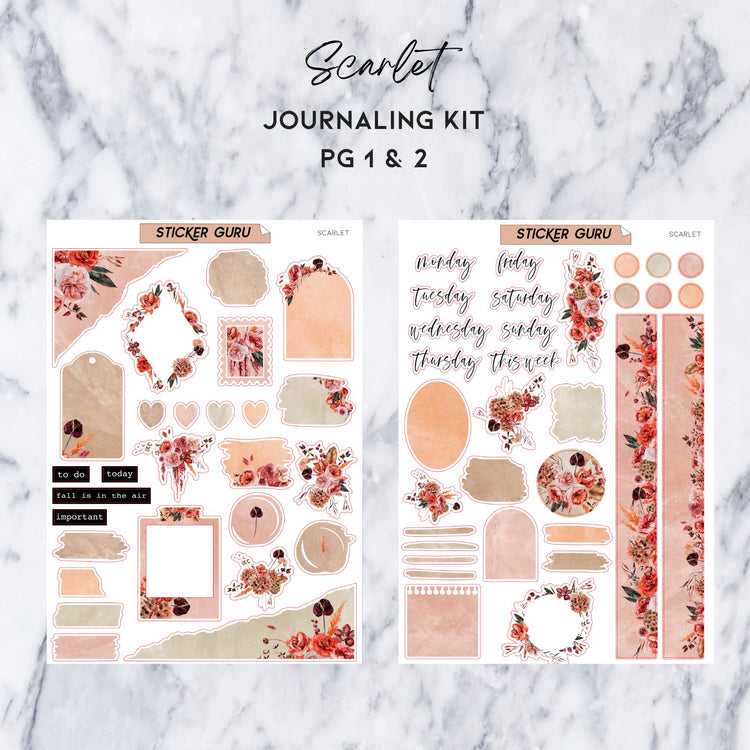 Scarlet • Journaling Kit