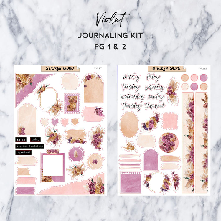 Violet • Journaling Kit