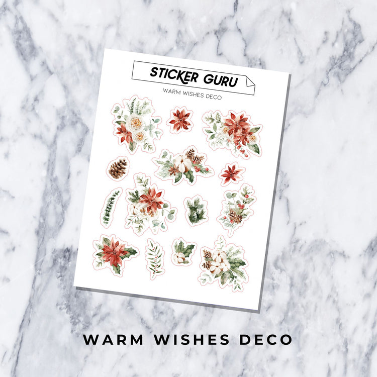 Warm Wishes • Winter Floral Deco
