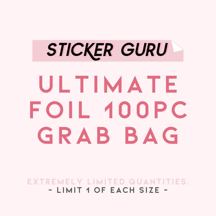 Ultimate 50pc / 100pc Foil Grab Bags (see limits)