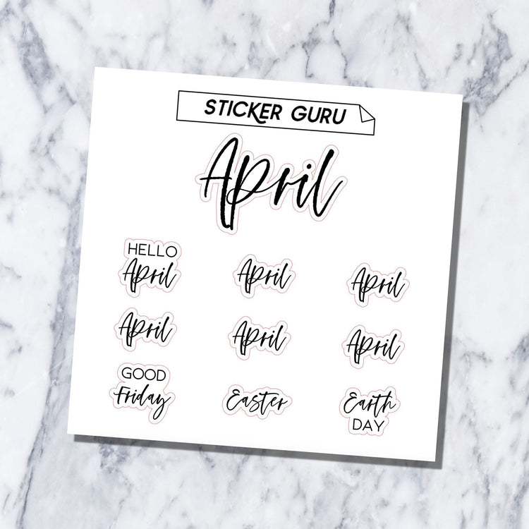 A5 Wide March 2024 • Gold Foil • Monthly Kit