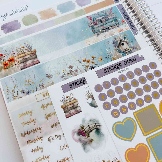 A5 Wide May 2024 • Gold Foil • Monthly Kit