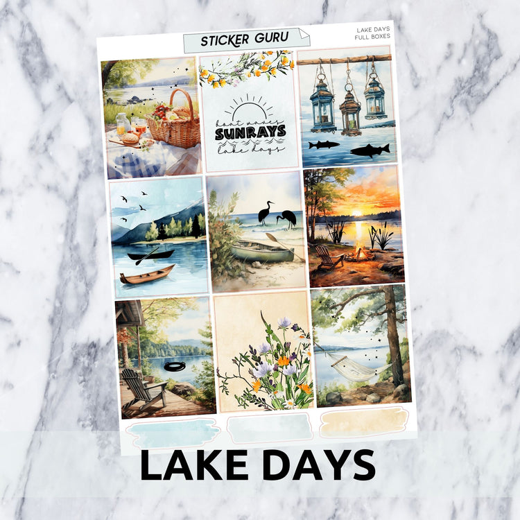 Lake Days • Silver Foil Full Kit