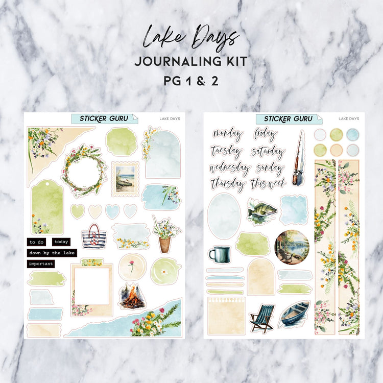 Lake Days • Journaling Kit