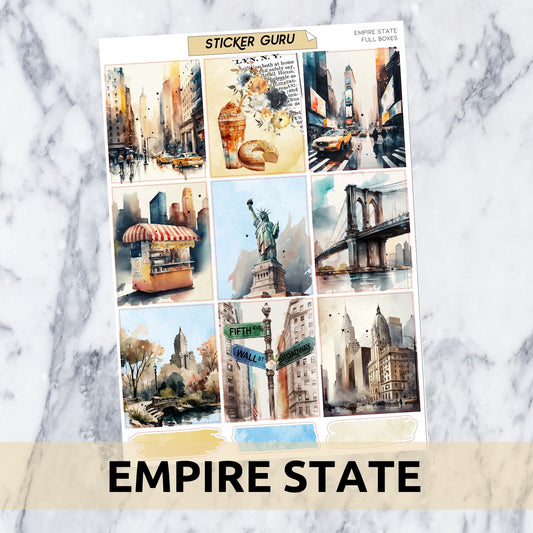 Empire State • Silver Disco Glitter Foil Full Kit