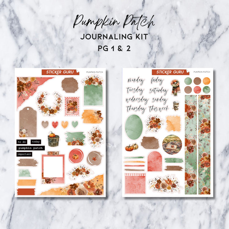 Pumpkin Patch • Journaling Kit