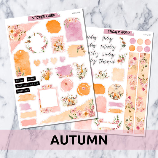 3 LEFT! Autumn • Journaling Kit