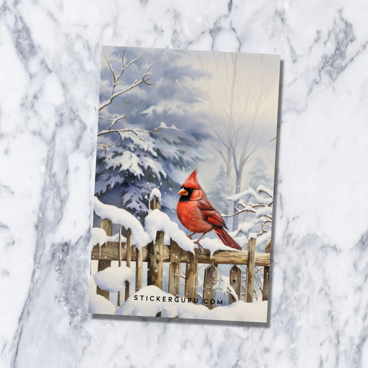 Journaling Card • Cardinal Song