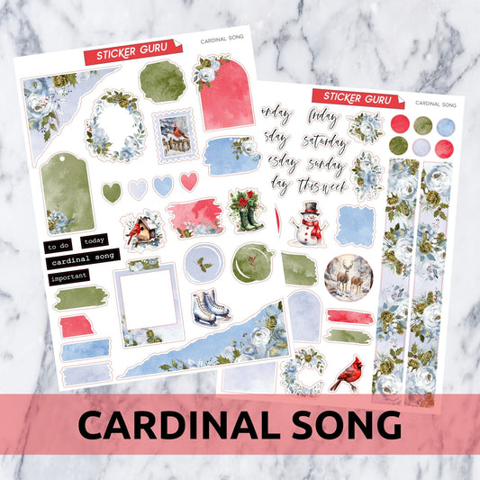 Cardinal Song • Journaling Kit