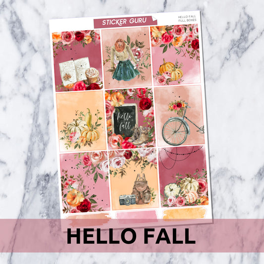 Hello Fall • Light Gold Foil Full Kit