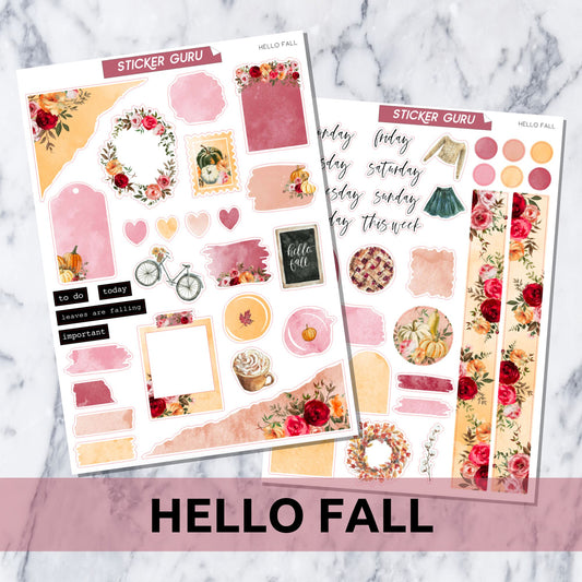 4 LEFT! Hello Fall • Journaling Kit