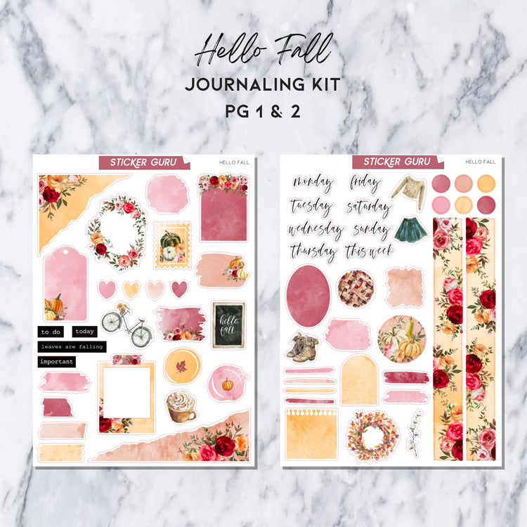 Hello Fall • Journaling Kit
