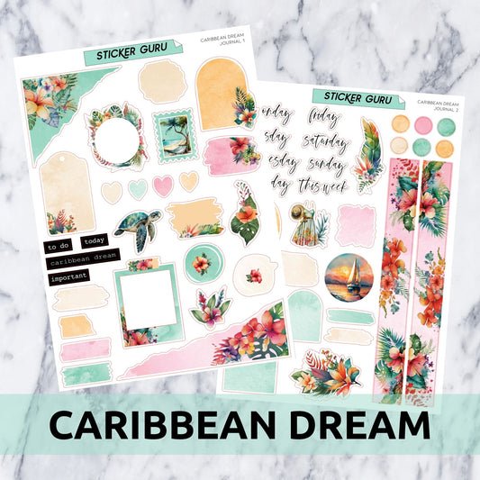 Caribbean Dream • Journaling Kit