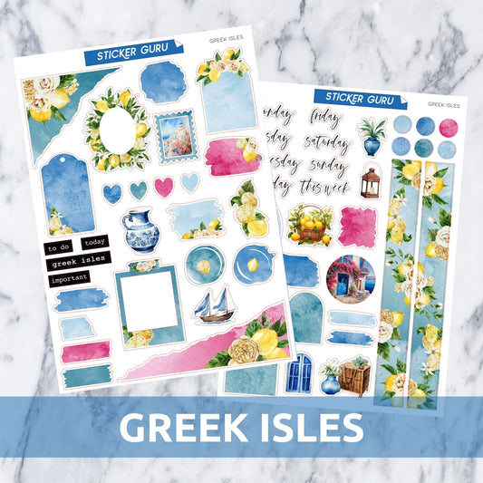 Greek Isles • Journaling Kit