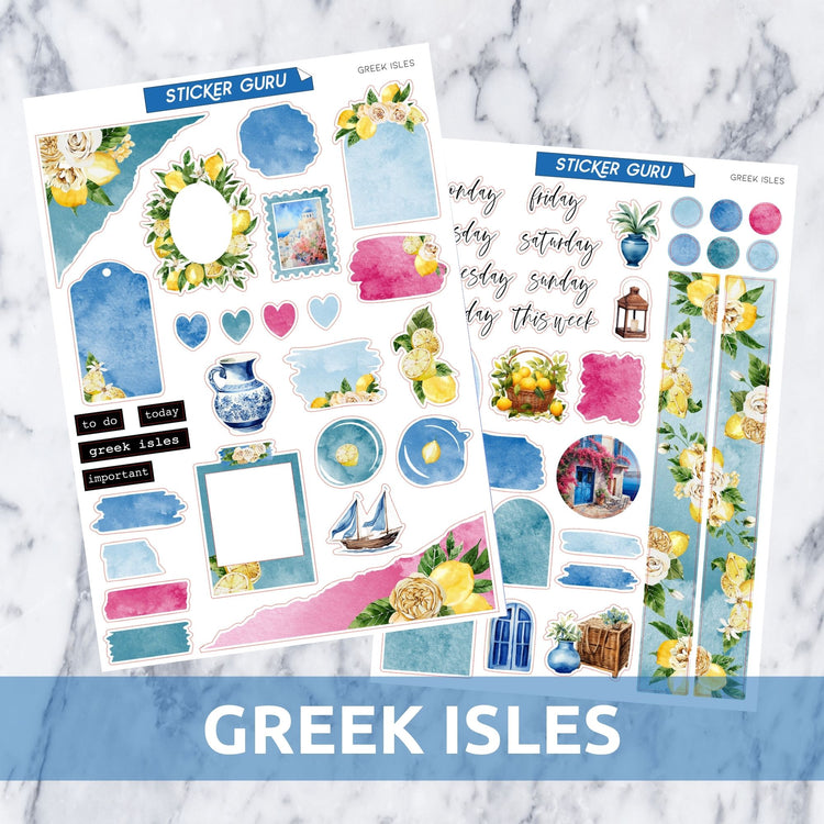 Greek Isles • Journaling Kit