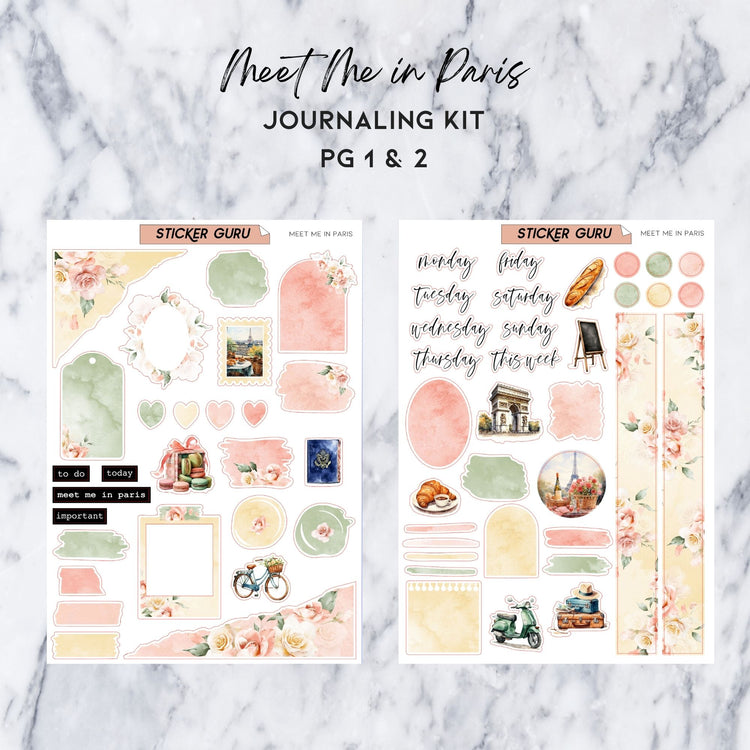 Meet Me In Paris • Journaling Kit