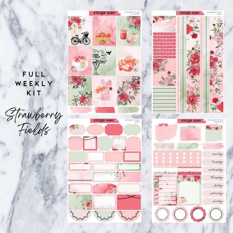 Strawberry Fields • Rose Gold Foil Full Kit
