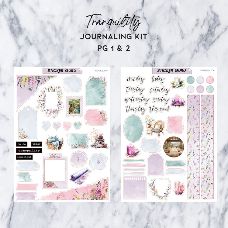 Tranquility • Journaling Kit