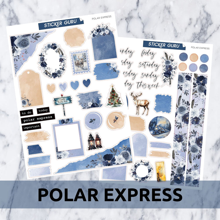 8 LEFT! Polar Express • Journaling Kit