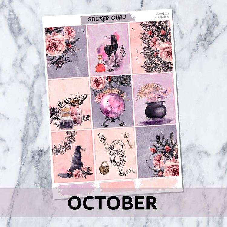 October • Rose Gold Foil Full Kit