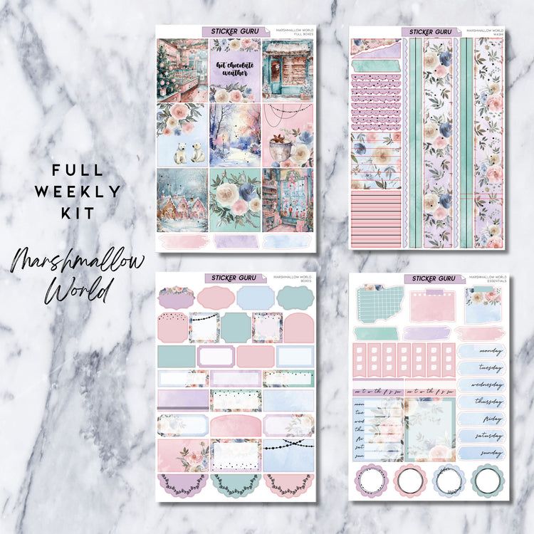 Marshmallow World • Silver Foil Full Kit