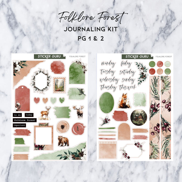 Folklore Forest • Journaling Kit