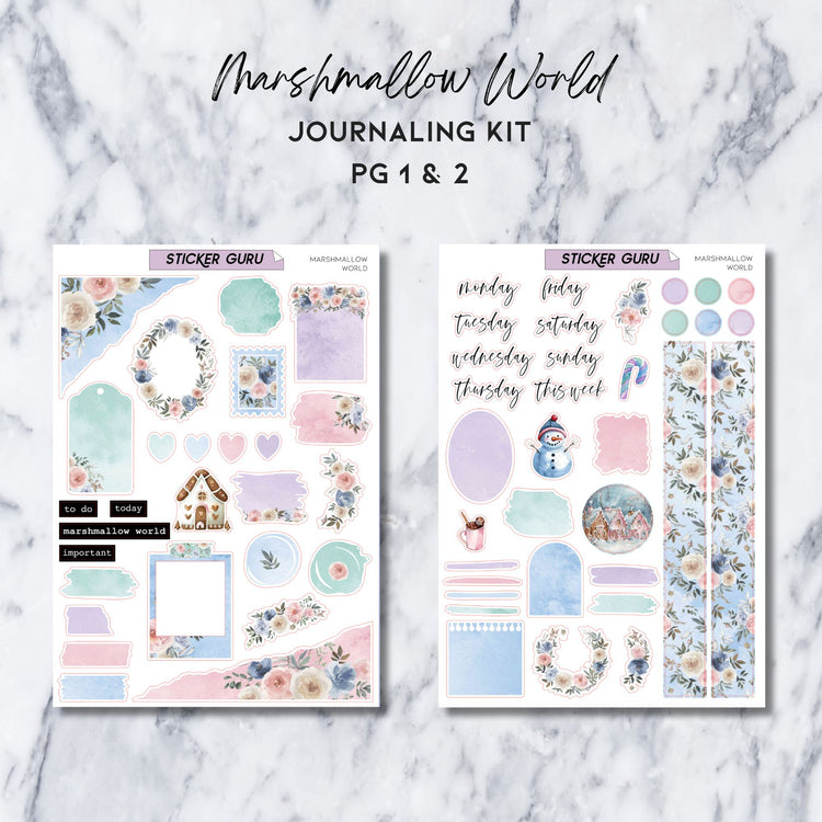 Marshmallow World • Journaling Kit