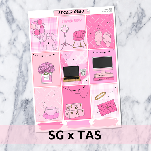 SG x TAS Collab • Rose Gold Foil Full Kit