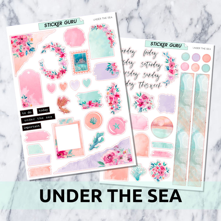 Under The Sea • Journaling Kit