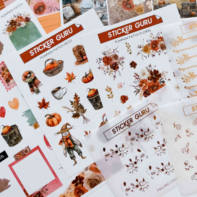 Pumpkin Patch • Deco Sheet