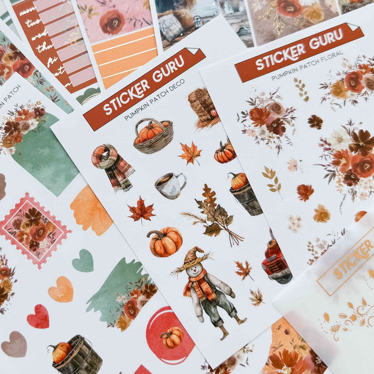 Pumpkin Patch • Deco Sheet