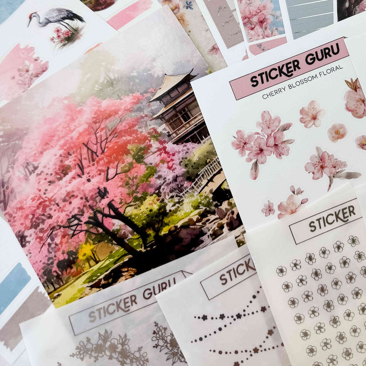 Journaling Card • Cherry Blossom
