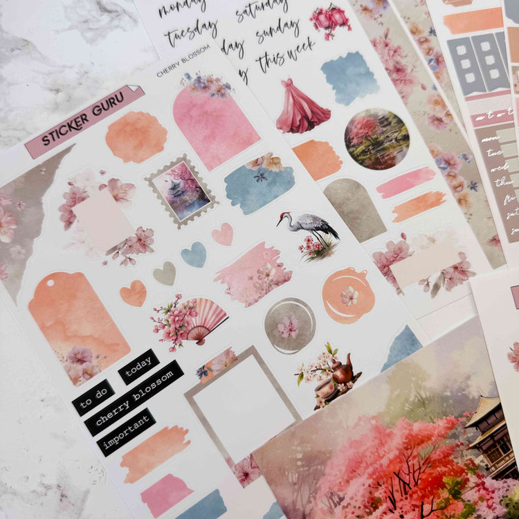 Cherry Blossom • Journaling Kit