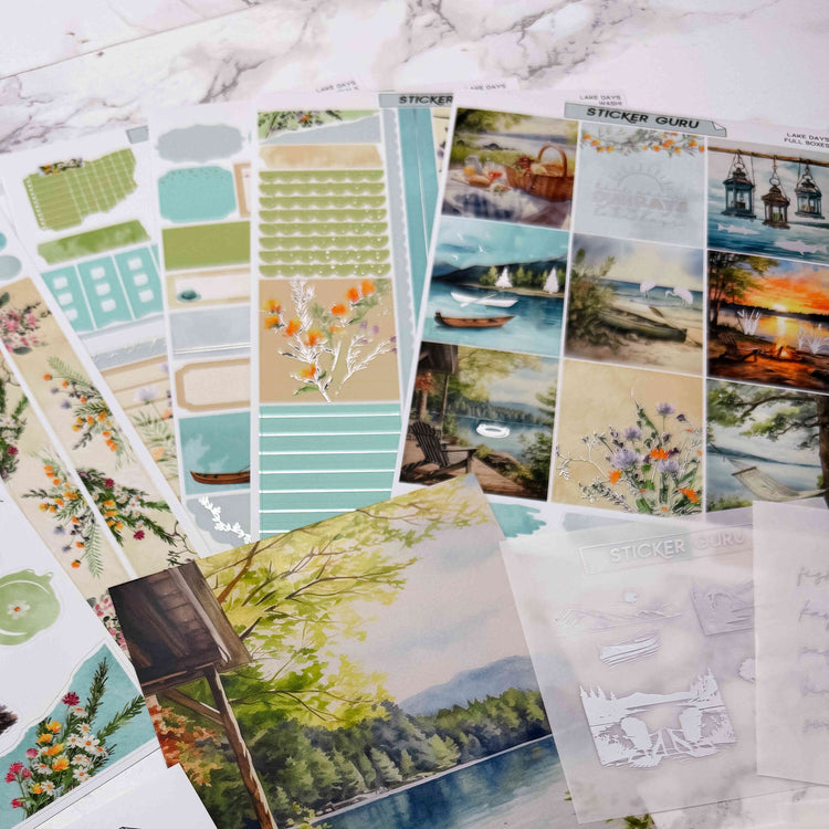 Lake Days • Silver Foil Full Kit