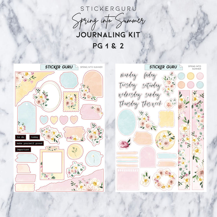 Spring Into Summer • Journaling Kit