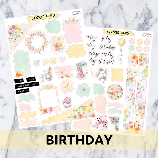 Birthday • Journaling Kit