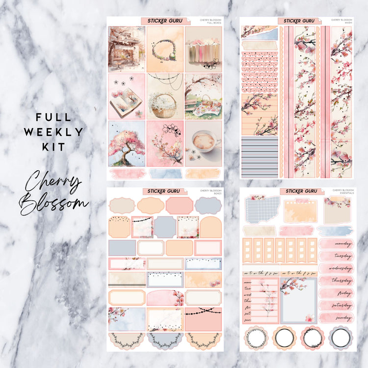 9 LEFT! Cherry Blossom • Rose Gold Foil Full Kit