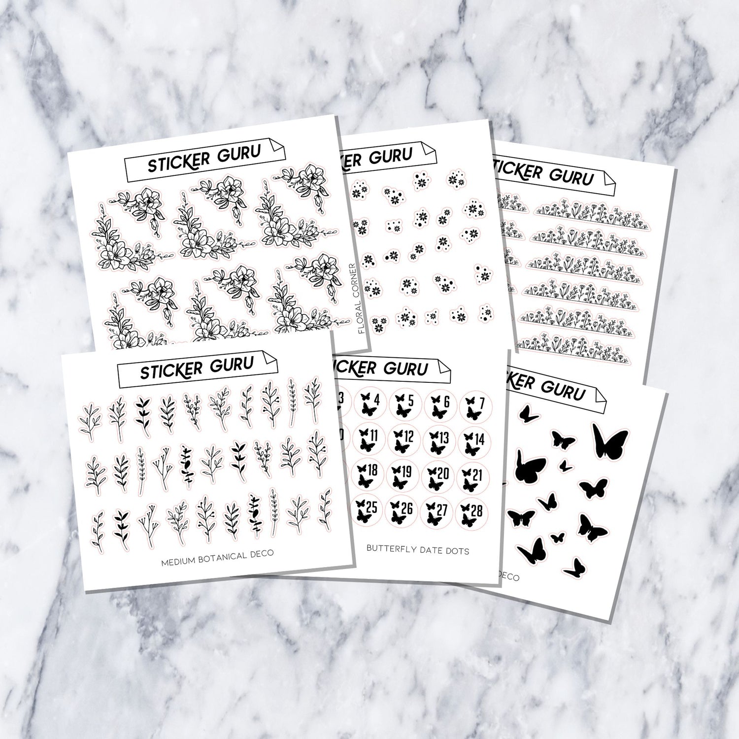 Daylight Foil • 6 designs – Sticker Guru