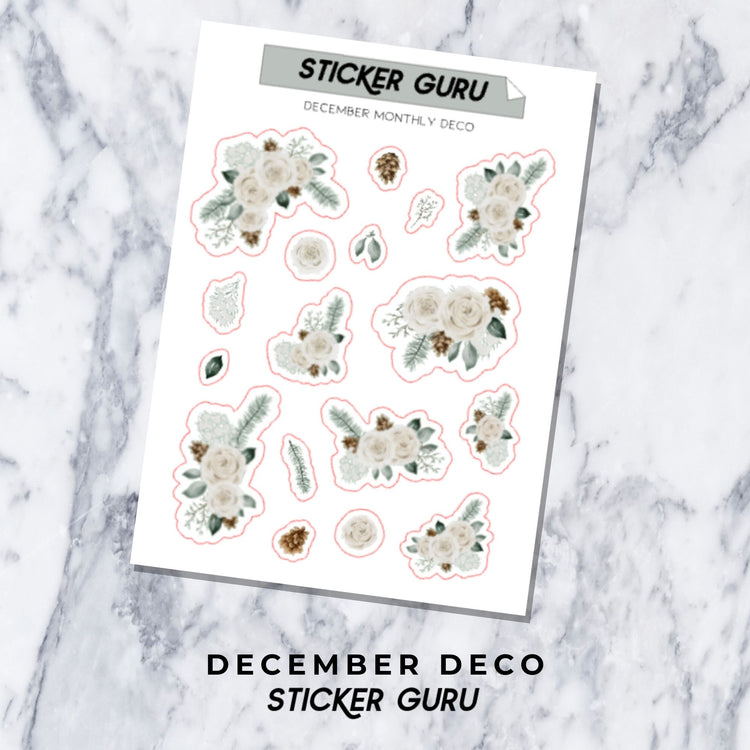 December • Deco Sheet
