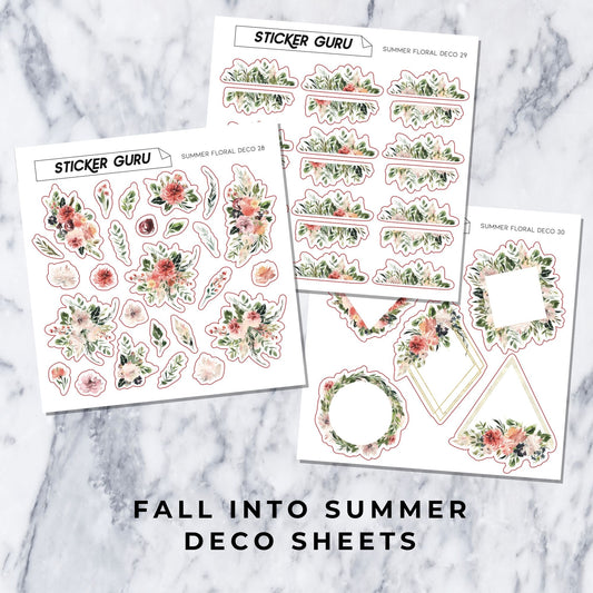 Fall Into Summer • Summer Floral Deco
