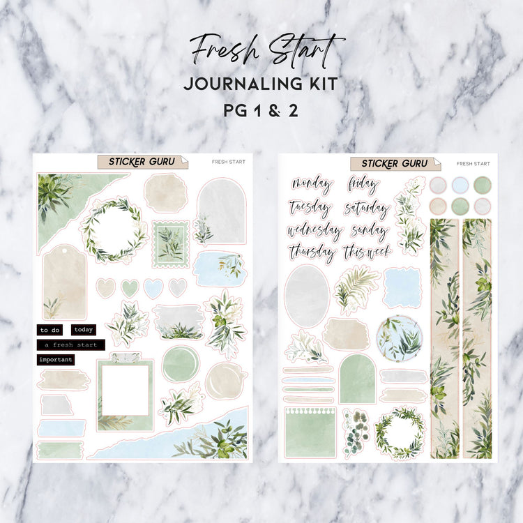 Fresh Start • Journaling Kit