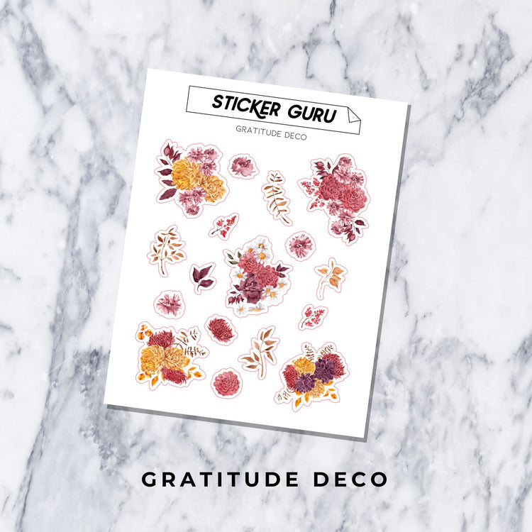 Gratitude • Fall Floral Deco