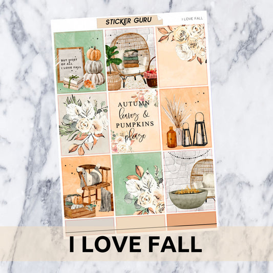 1 LEFT! I Love Fall • Rose Gold Foil Full Kit