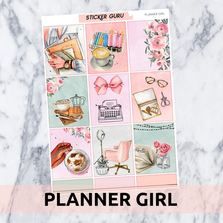 Planner Girl • Rose Gold Foil Full Kit