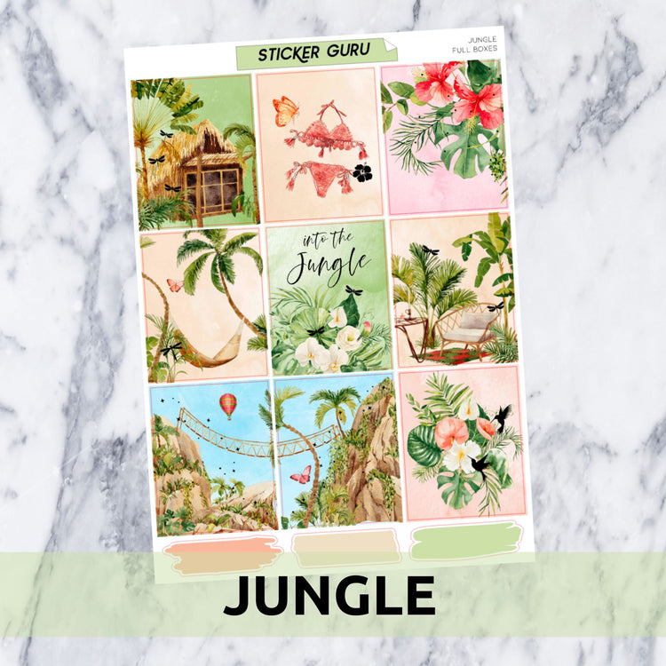 Jungle • Light Gold Foil Full Kit